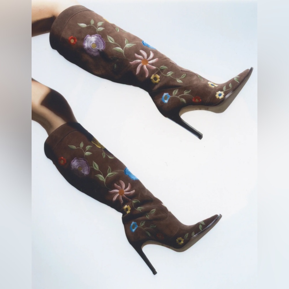 ISO DANIELLE GUIZIO X TORAL ETERNAL MEADOWS BOOTS $500